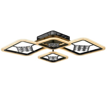 Causteen with PDU 1548/4BK LED 96W 3000-6000K Dimmer black 71x10 cm Bayerlux-3