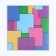 Scrapbooking paper "Colorful geometry", 30.5 x 32 cm, 180 g/m²