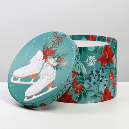 Gift box "Snezhnaya", 18 x 18 x 13 cm, new year-2