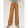 Pants for girls, height 128 cm, brown color