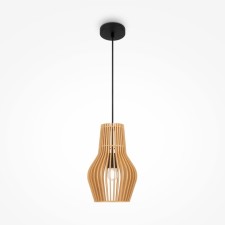 Светильник подвесной Maytoni MOD191PL-01W, 1хE27, 40Вт, 20х20х333,5 см, цвет чёрный