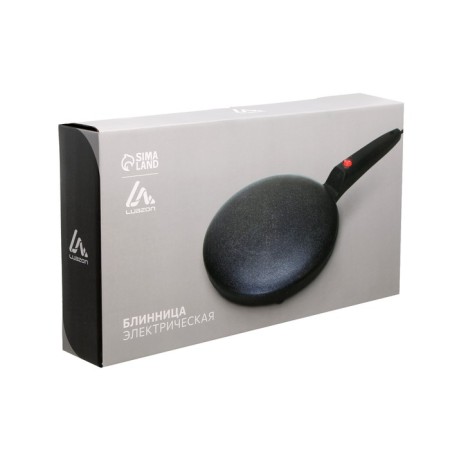 Electric pancake Luazon LBEL-04, submersible, 600 W, D = 20 cm, antipr. Cover, black-4