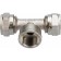 Aqualink tee, crimping, d = 16 mm x 3/4 "x 16 mm, tsang/nut/tsang