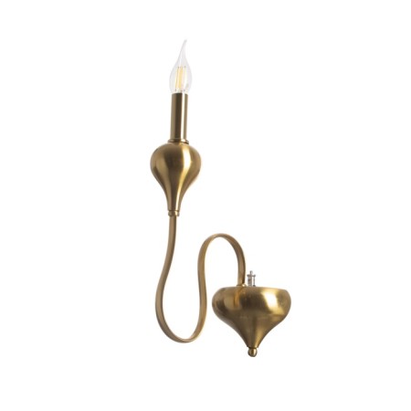 Bra "Bergamo" 1he14 40W bronze 23x14x37 cm
