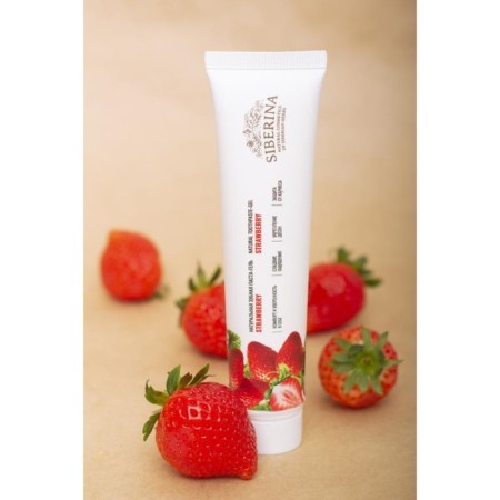 Natural toothpaste-gel Strawberry, 75 ml-1