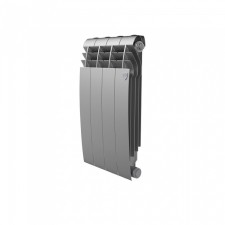Радиатор биметаллический Royal Thermo BiLiner new/Silver Satin, 500 x 80 мм, 4 секции, хром