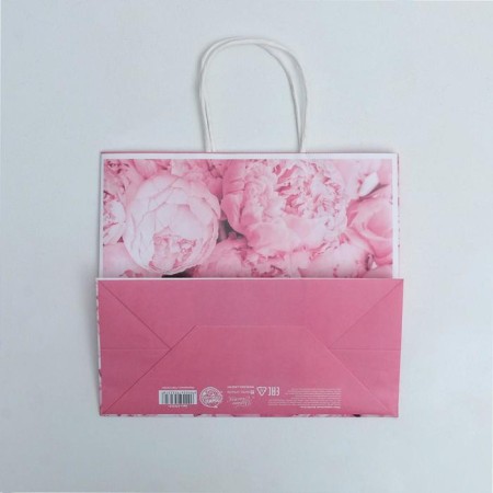 Gift Crafts, packaging, “peonies”, 25 x 22 x 12 cm-3