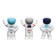 Figure eraser "Cosmonaut", mix