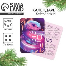 Calendar 2025 Pocket 