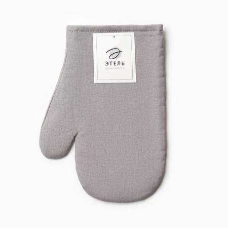 Ethel Ethel mittens, col. Gray, 20x28 cm, 70% HL, 30% linen, gut 250 g/m2-3
