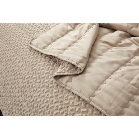 A set with a bedspread "Irma", size 160x220 cm, 50x70 cm, beige color-4