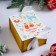 New Year. Wooden box, 16 × 13 × 9 cm "New Year's miracles", gift packaging, ribbons