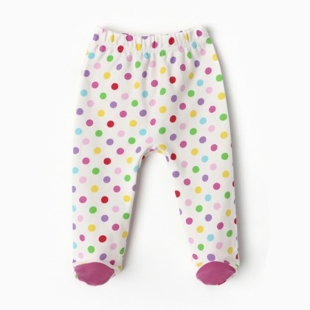 Children's sliders, white color/polka dots, height 80 cm