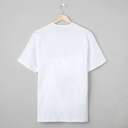 Male T-shirt BK-136 White color, rr 68-3