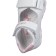 Children's sandals, size 24, pink-white color