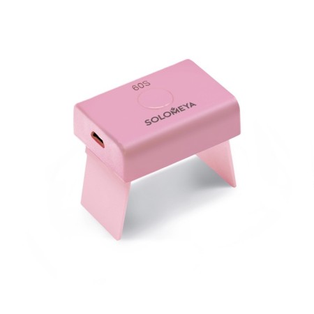 Solomeya LED gel polish lamp, 3W, for polymerization of gel varnishes, prof, pink