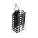 Rectangular feeder with an enlarged loop without a bottom, 35 g