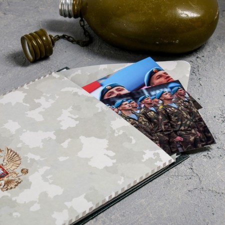 Dembreta book on the tape "Eagle", 32 sheets, 20 x 20 cm-7