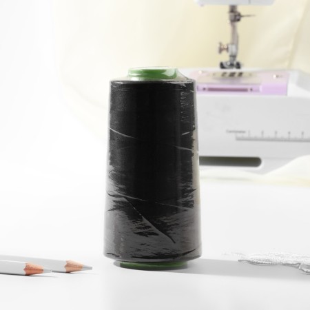 Threads 40/2, 3100 m, black color No. 1325-3