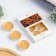 A set of tea candles flavored "cinnamon" in a gift box, 6 pcs