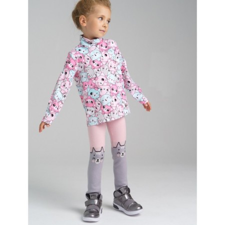 Turtleneck for a girl, height 110 cm