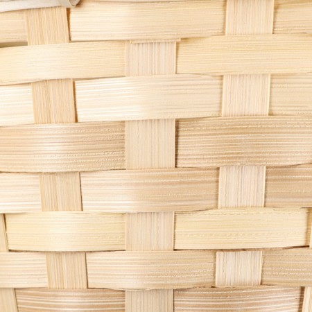 Wicker basket, 26x12/30 cm, yellow, bamboo-4