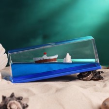 Ship in liquid, anti -stress 