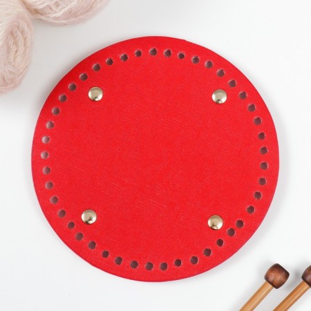 The basis for knitted products to the leatherette "Round. Modern" MIX 15x15 cm-1