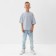 T -shirt Children's Minaku: Basic Line Kids, color gray melange, height 122 cm