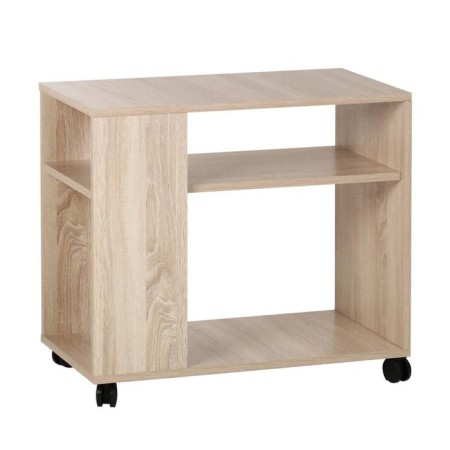 Bruno coffee table on wheels, 700x350x600, sonoma oak-2