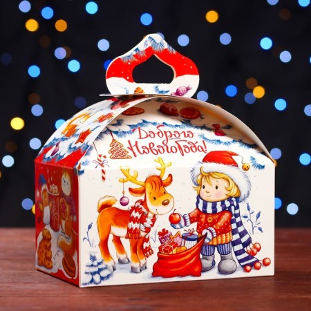 Gift box "Treatment for tea", chest of 18.5 x 12.5 x 16.5 cm-1