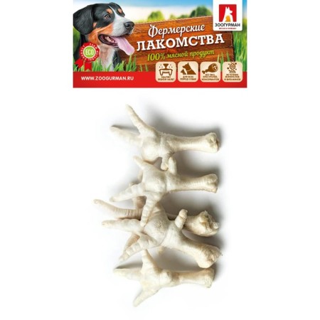 Farmers "zoo -hawk" paws of light -chicken light, 5 pcs, 60 g