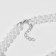 Choker "Pearl" minimalism, white color, 35 cm
