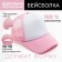 Women's baseball cap with minaku grid, light pink color, size 56-58