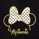 Minnie T -shirt Minnie Mouse, black color