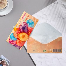 The envelope for the money 