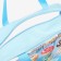 Cosmetic bag with lightning, blue color