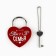 Wedding castle with the key "You+I = Family."