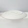 A set of plates of dining porcelain Magistro Lofty, 6 objects: D = 26.7 cm, white color