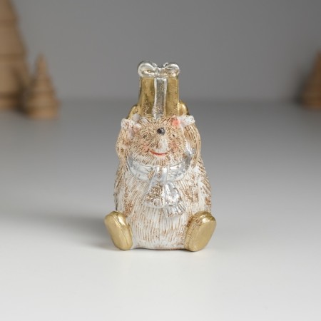 Souvenir Polystone "Hedgehind Brown" mix 4.8x4.5x8.2 cm-2