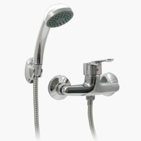Shower mixer Istok Life 0402.727, single -leaf, cartridge 35 mm