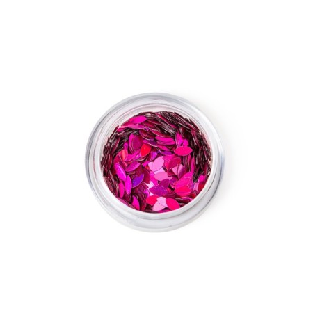 Sequins for decor "petal", raspberry