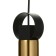 Lamp Bayerlux 2286/1 E27 40W Black-gold 6x6x18-118 cm