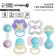 A set of rattles "Tender colors", 6 pcs, crumb me