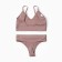 Female set (top, thongs), brown color, size 42-46