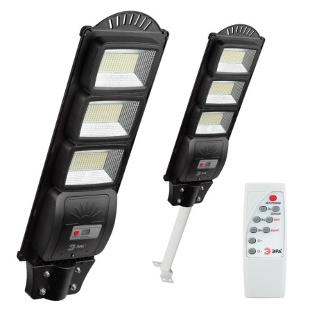 Console lamp era on a sunny battery with a motion sensor -ip65, 60W, 1000lm, 5000k, black-6