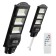 Console lamp era on a sunny battery with a motion sensor -ip65, 60W, 1000lm, 5000k, black