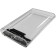 External case for HDD/SSD AGESTAR 3UB2P6C SATA III USB3.0, plastic, transparent, 2.5 "