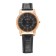 Men's wrist watch, d-3.8 cm, black strap