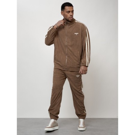 Sports suit men's, size 50, beige color-8